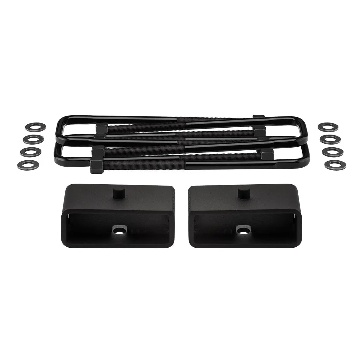 1987-1996 Dodge Dakota 4Wd Rear Lift Blocks With Premium Forged Flat Top U-Bolts 3
