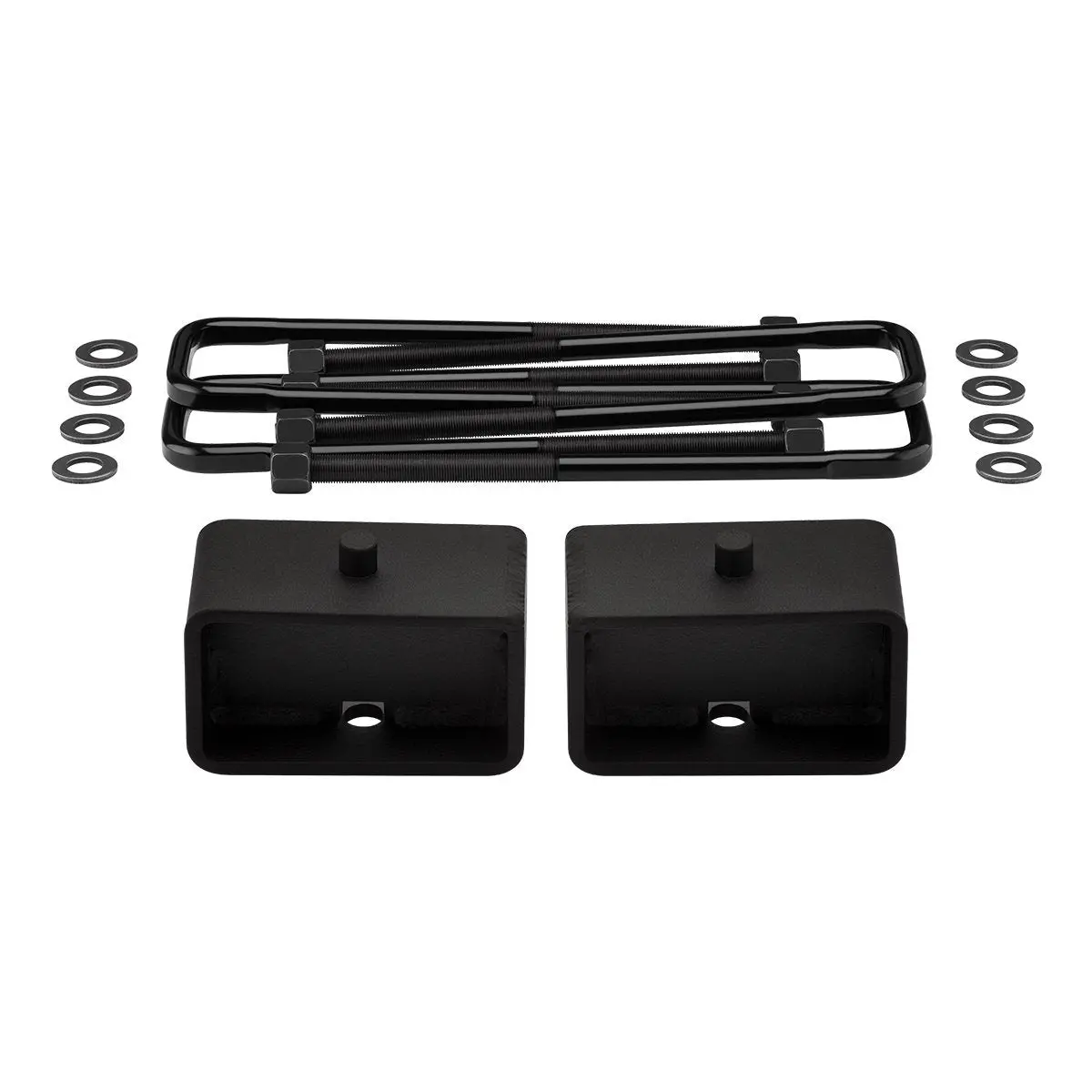 3" Rear Lift For 1988-1998 K3500 4X4 With Overload Rear Leaf Springs 1