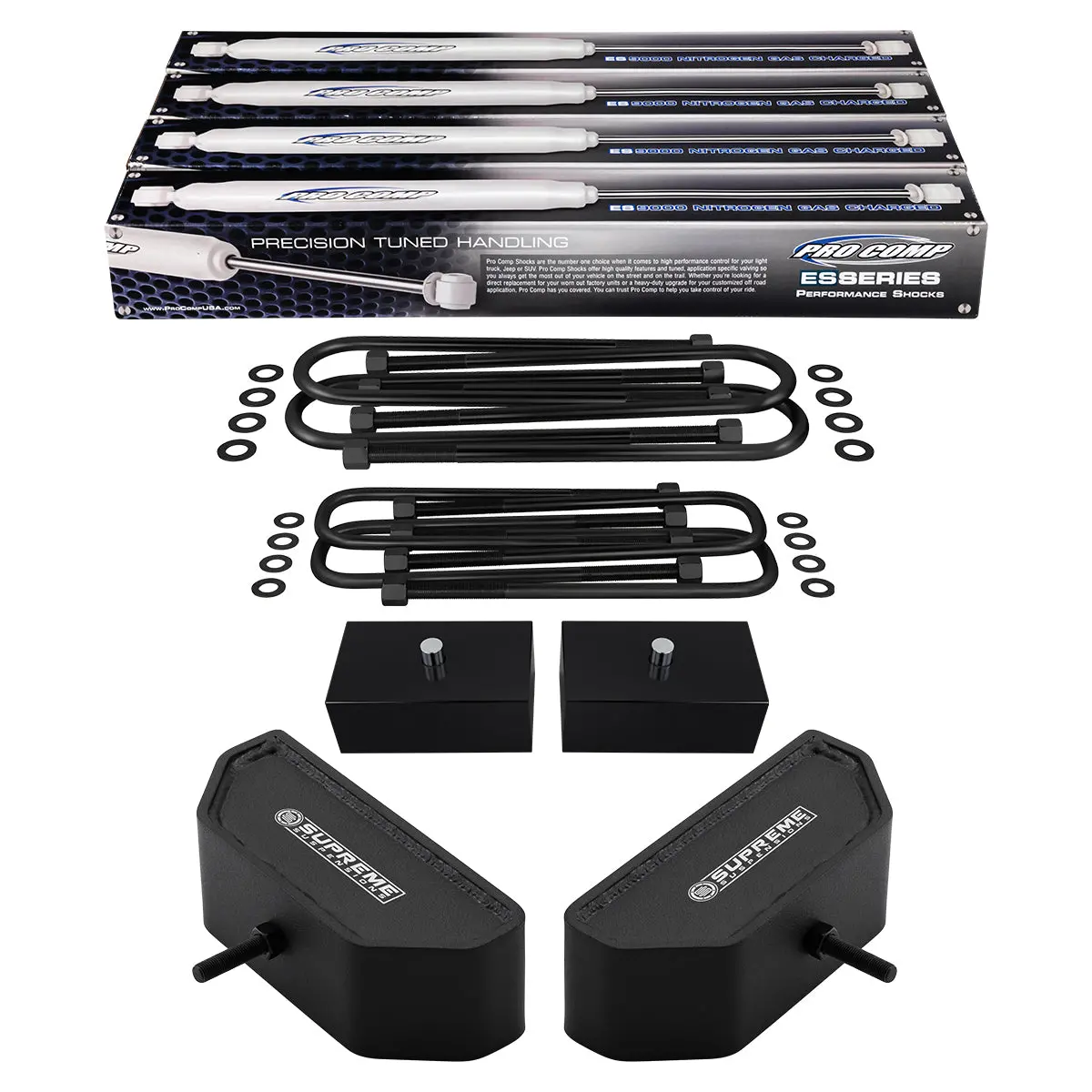 1999-2004 Ford F250 Super Duty Full Suspension Lift Kit With Procomp Shocks 4Wd 4X4 1