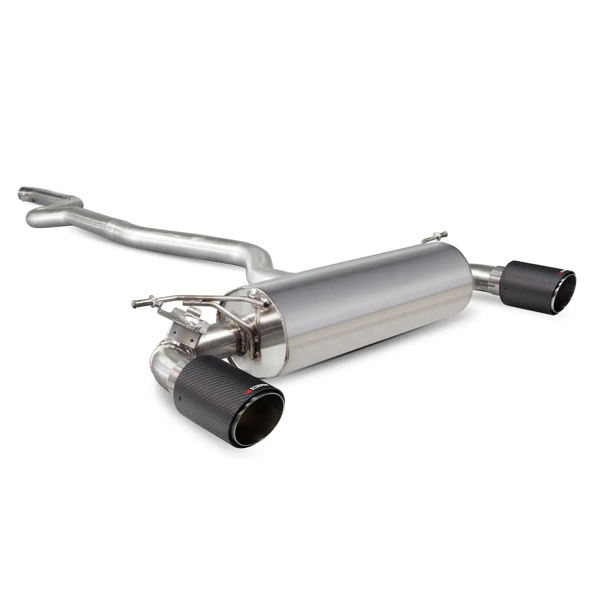Scorpion Bmw M140i Non Resonated Cat Back Exhaust System (F20/F21 Non Gpf Model) 1