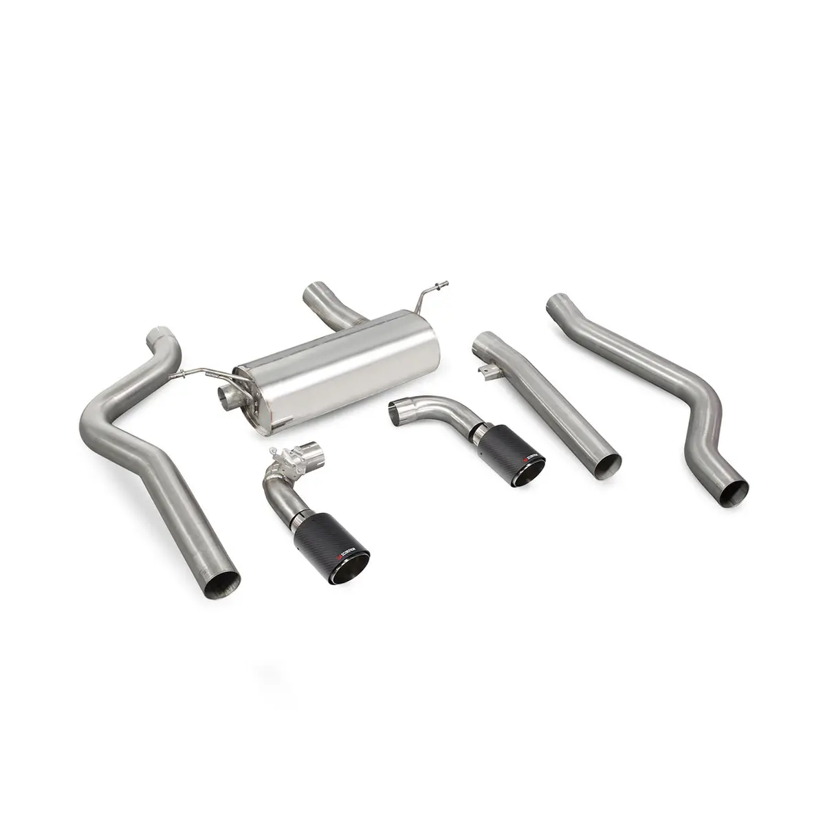 Scorpion Bmw M140i Non Resonated Cat Back Exhaust System (F20/F21 Non Gpf Model) 3
