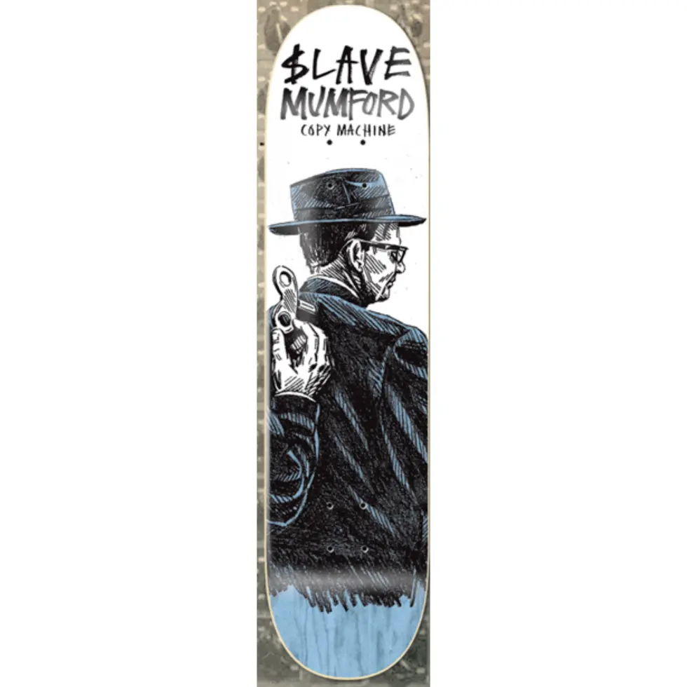 Slave Skateboards Mumford Copy Machine 8.675 Inch Wide Deck 1