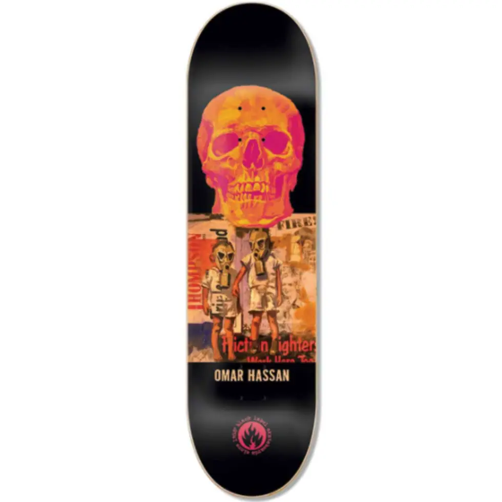 Black Label | Omar Hassan "Juxtapose" 8.38  Inch Wide Deck 1