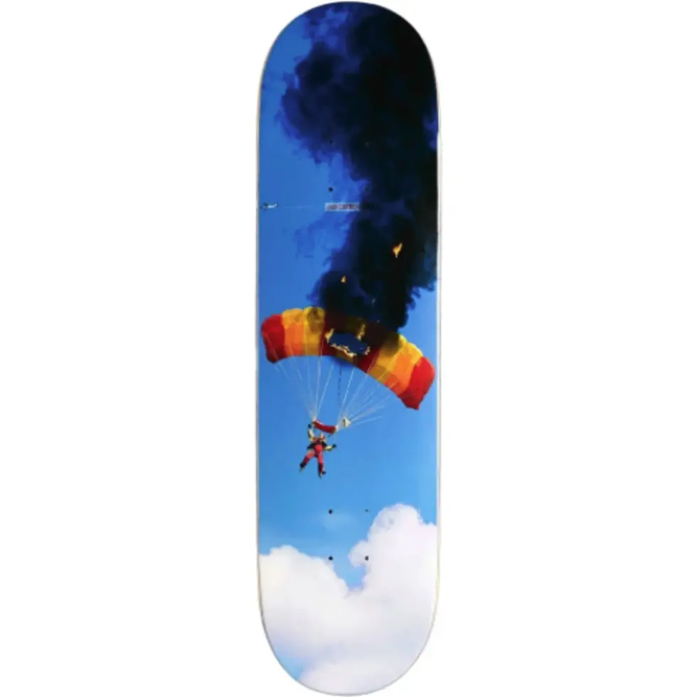 Skate Mental |  Curren Caples Crash & Burn 8.25 Inch Wide Deck 1