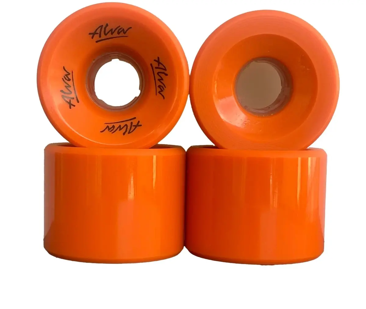 Alva Skateboard Wheels 60Mm 92A - Orange Superthane 1
