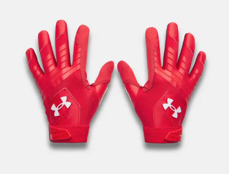 Under Armour Clean Up Adult Batting Gloves | Red 1