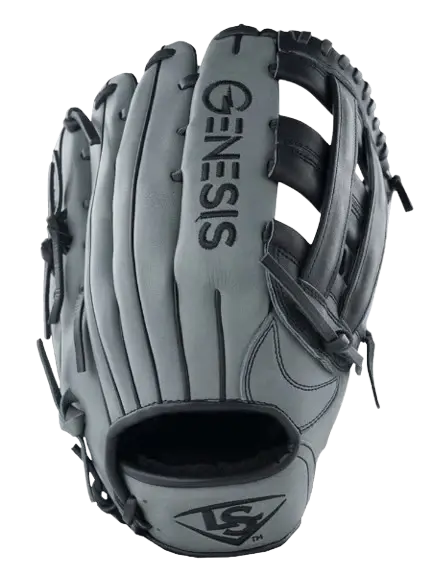 Louisville Genesis Glove Slowpitch 13" Black/Grey - Slowpitch Glove 1