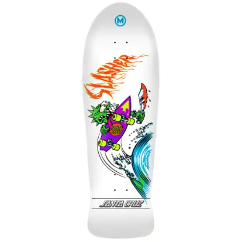 Santa Cruz Skateboard Deck  10.1In X 31.13In Meek Og Slasher Reissue 1