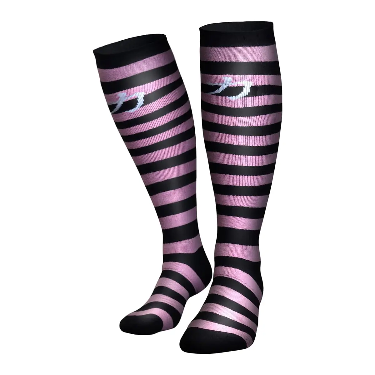 Pink/Black Deadlift / Weightlifting Socks 1