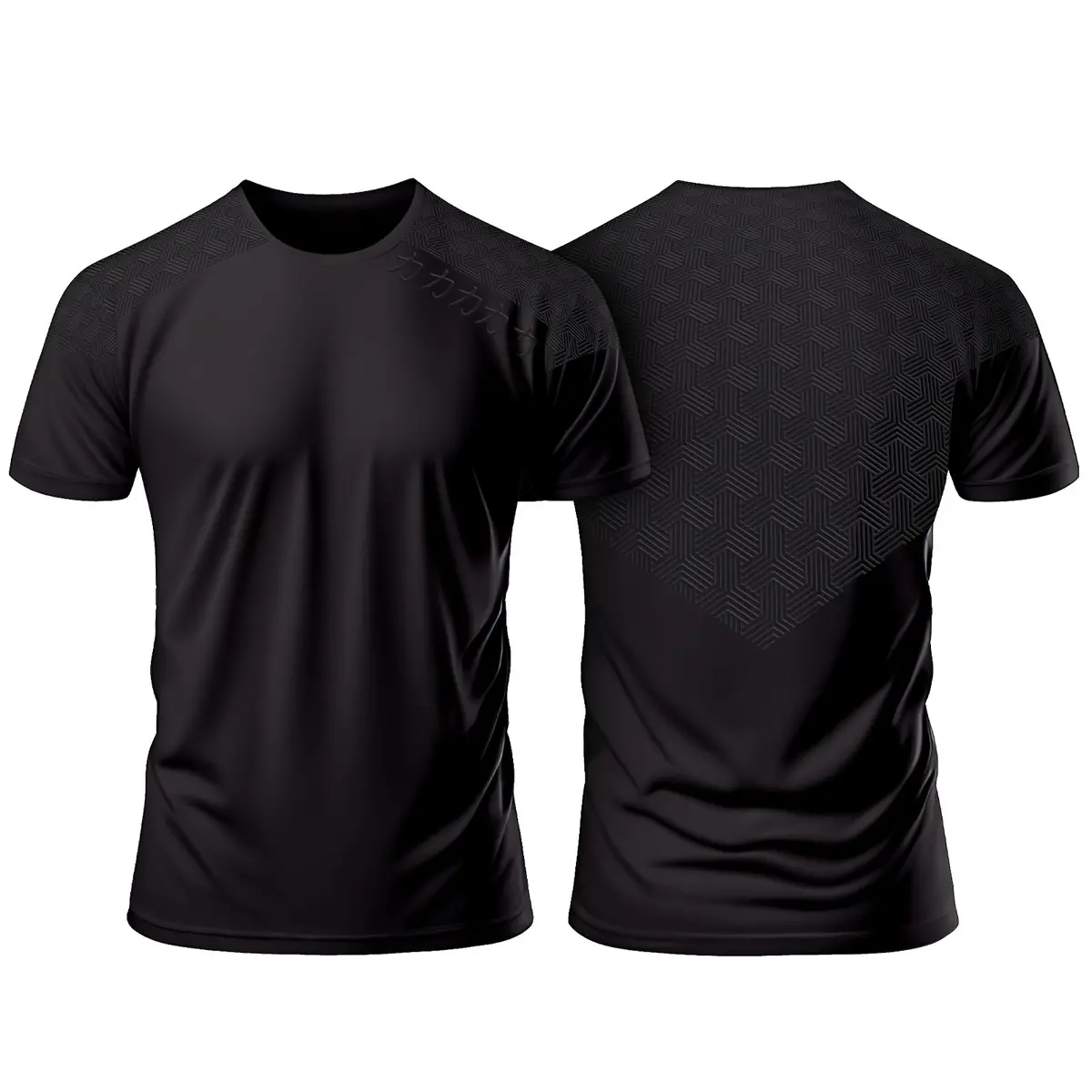 Barbell Grip Shirt, Black 1