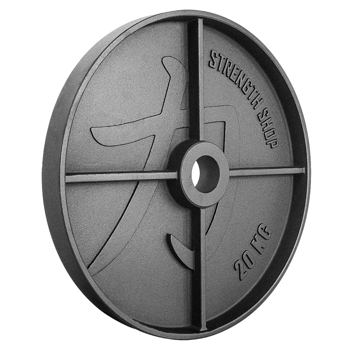 Deep Dish Cast Iron Plates, 1.25Kg-25Kg & Sets 6
