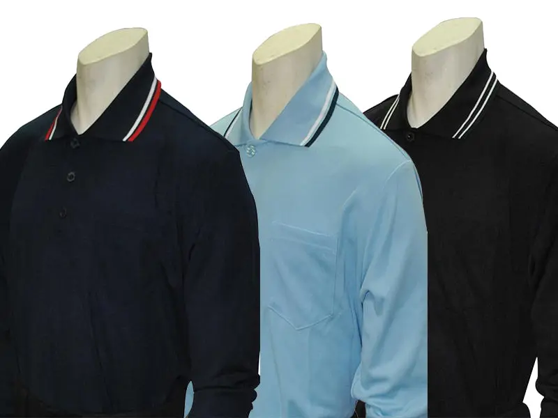 Smitty Body Flex Long Sleeve Umpire Shirt 1