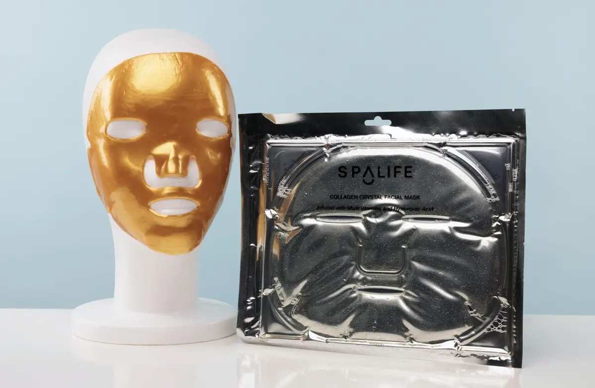 Spalife Beauty - Gold Hydrogel Facial Mask + Collagen Crystal Facial Mask 1