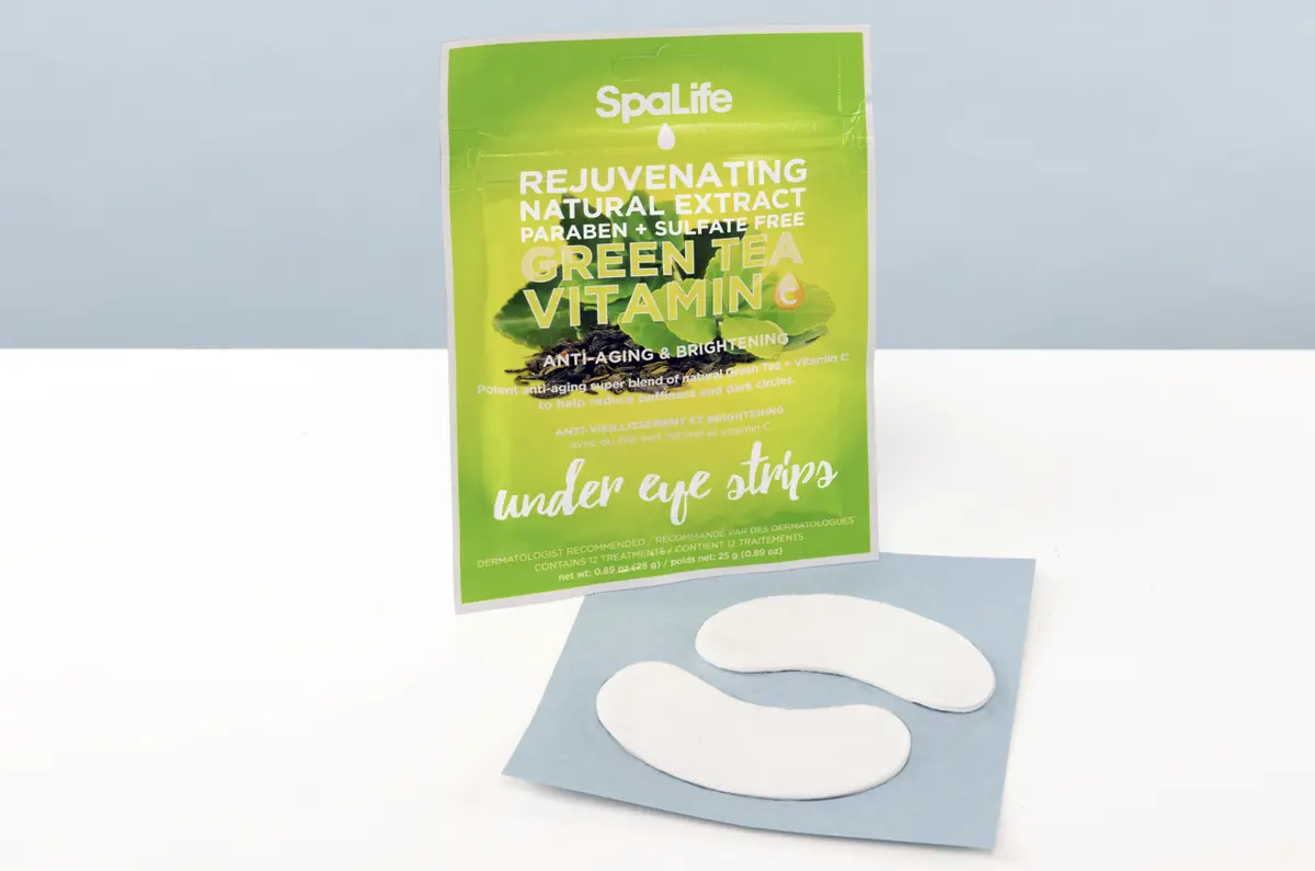 Spalife Beauty - Green Tea + Vitamin C Under Eye Strips 1