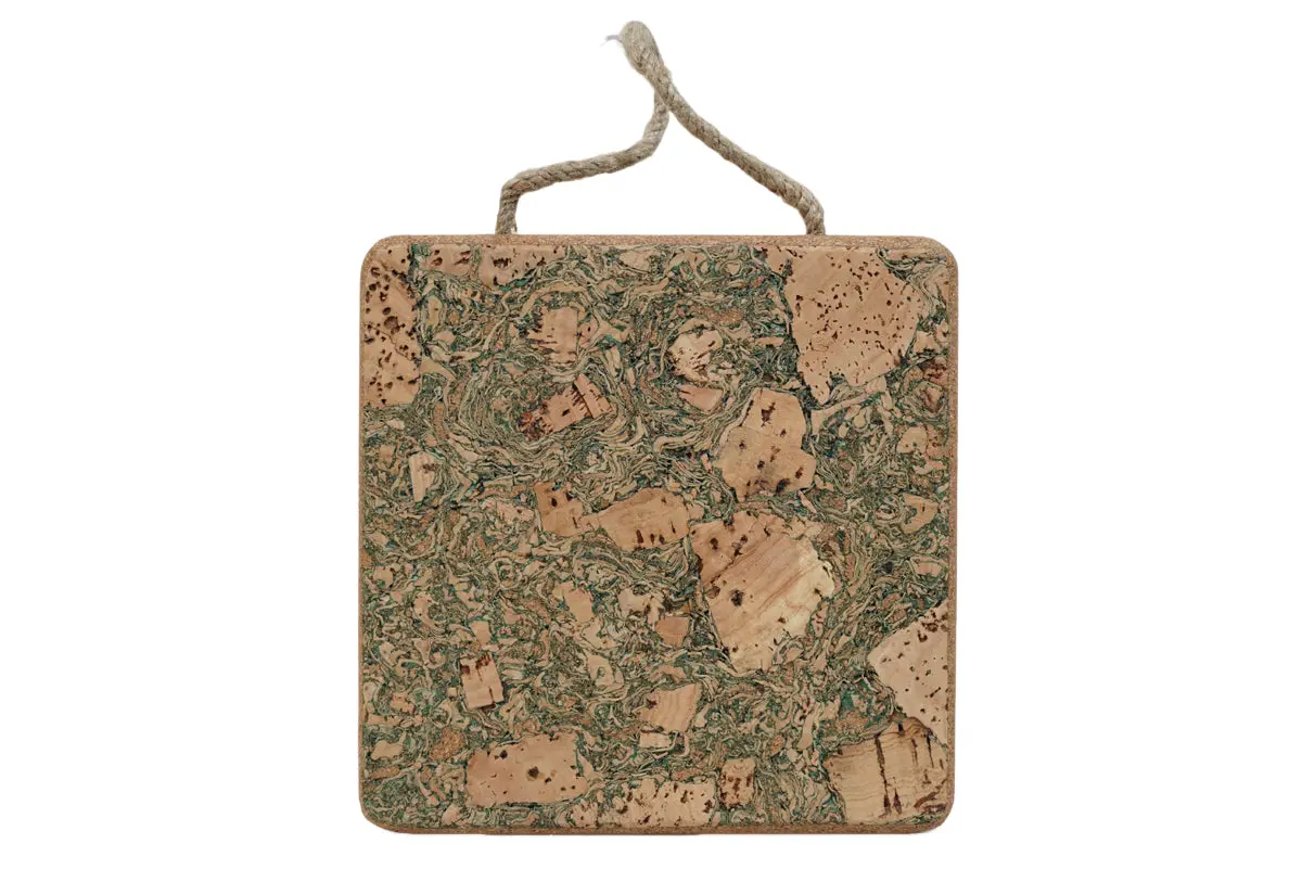 Square Trivets Olive Textured Set Of 2 1