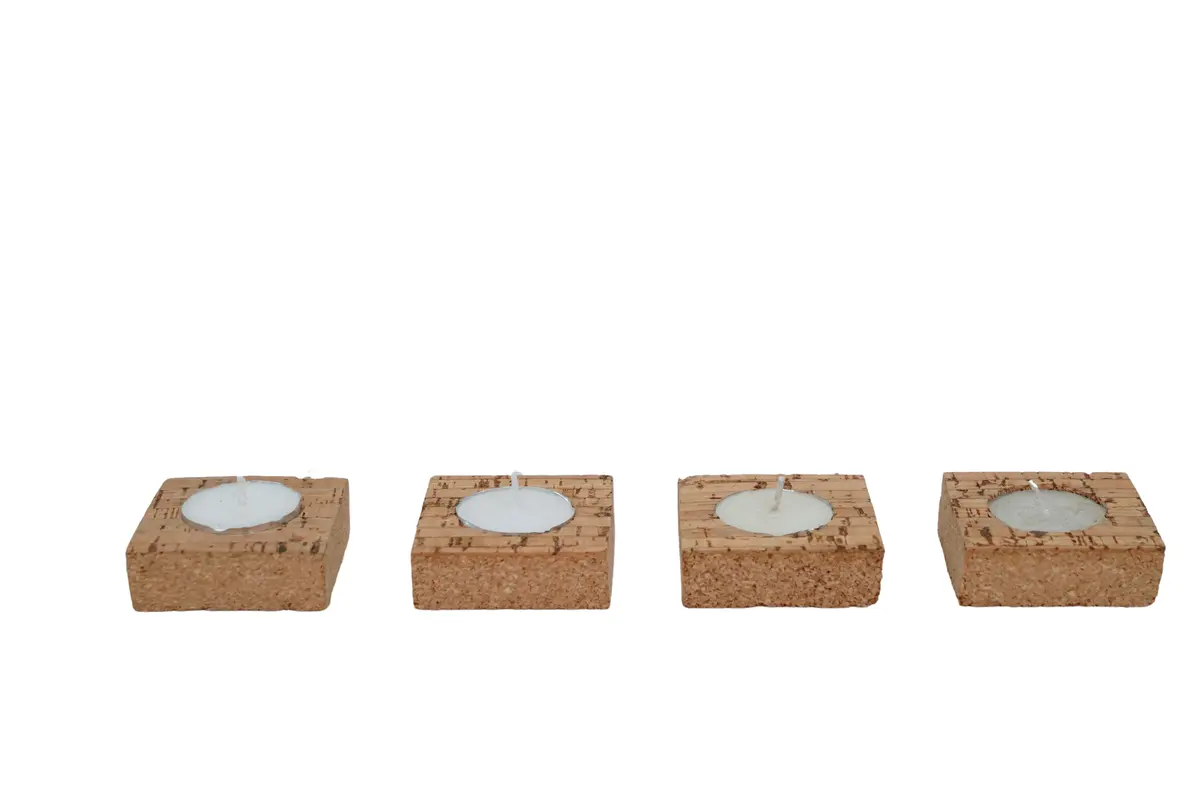 T Light Holder Square Set Of 4 1