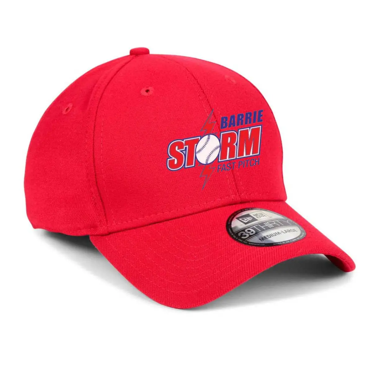 New Era 39Thirty -Red Barrie Storm Hat 1