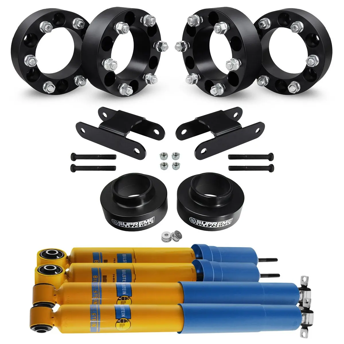 2004-2012 Gmc Canyon Full Suspension Lift Kit, Wheel Spacers & Bilstein Shocks 2Wd 4X2 1