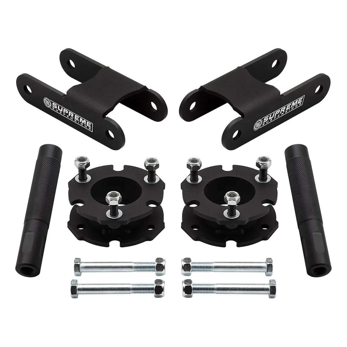 2.5" Front 2" Rear Lift Kit For 2016-2017 Chevy Colorado Tie Rod Reinforcement 1