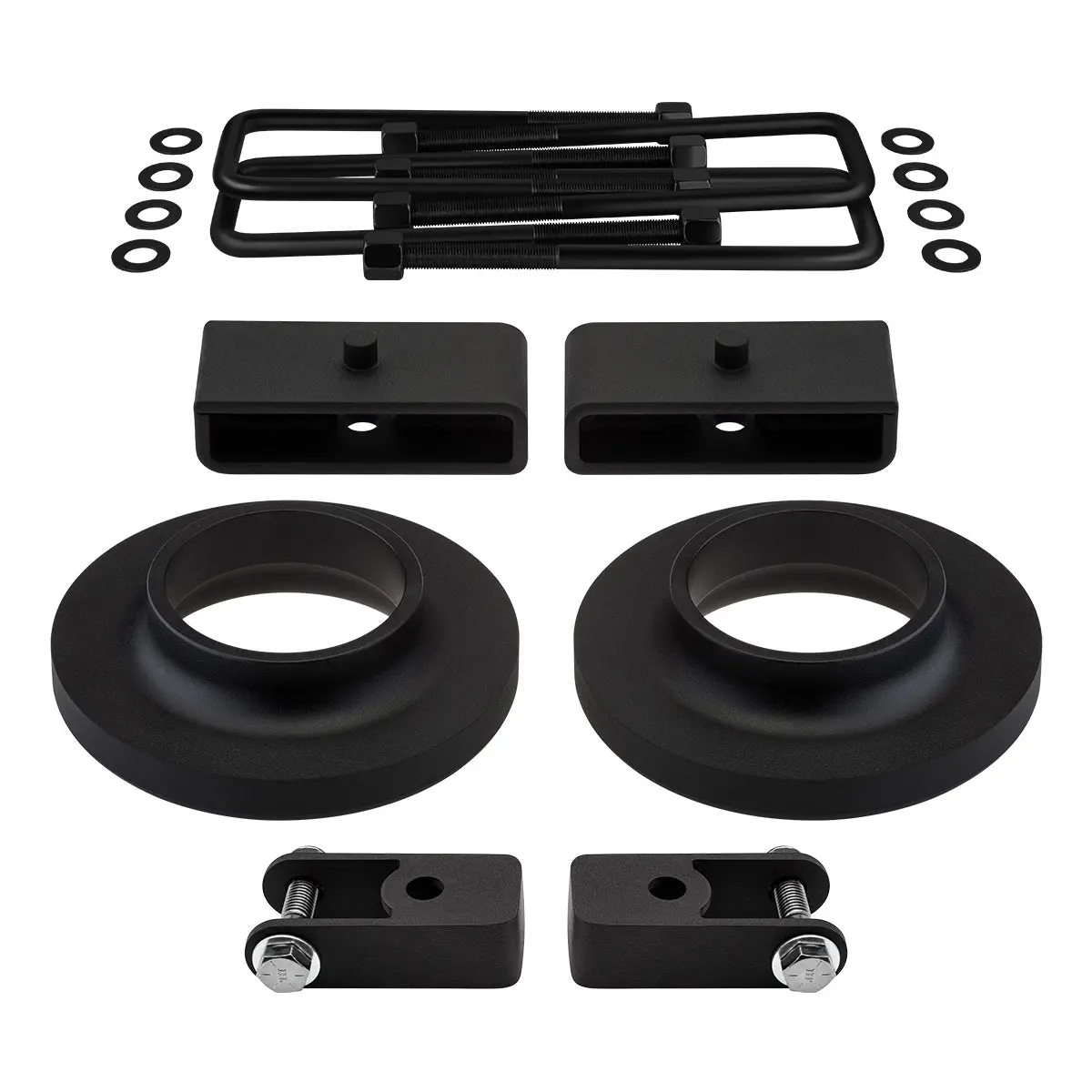 2003-2017 Chevrolet Express 1500 2500 3500 2Wd Van Full Suspension Lift Kit With Rear Shock Extenders 1