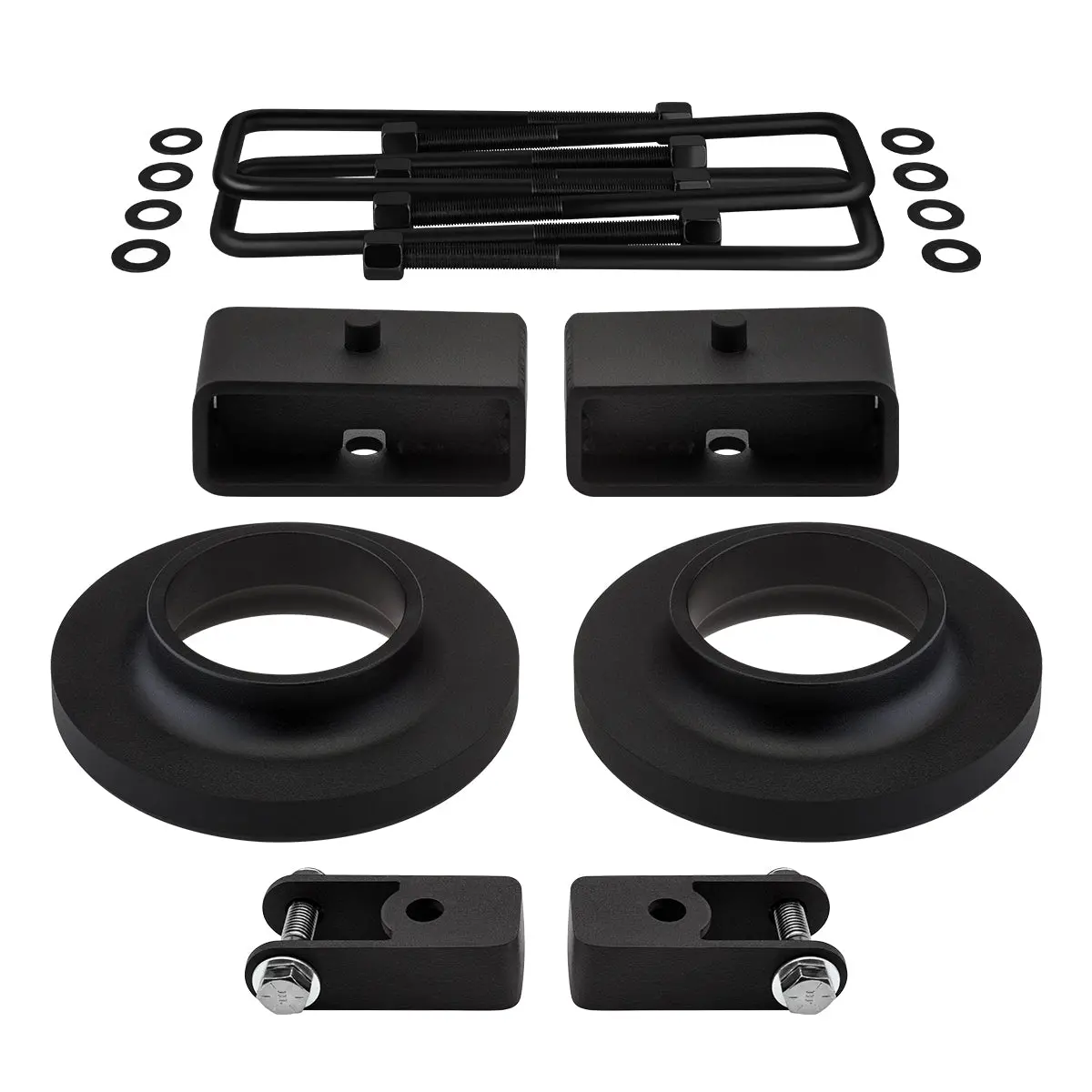 2003-2017 Chevrolet Express 1500 2500 3500 2Wd Van Full Suspension Lift Kit With Rear Shock Extenders 2