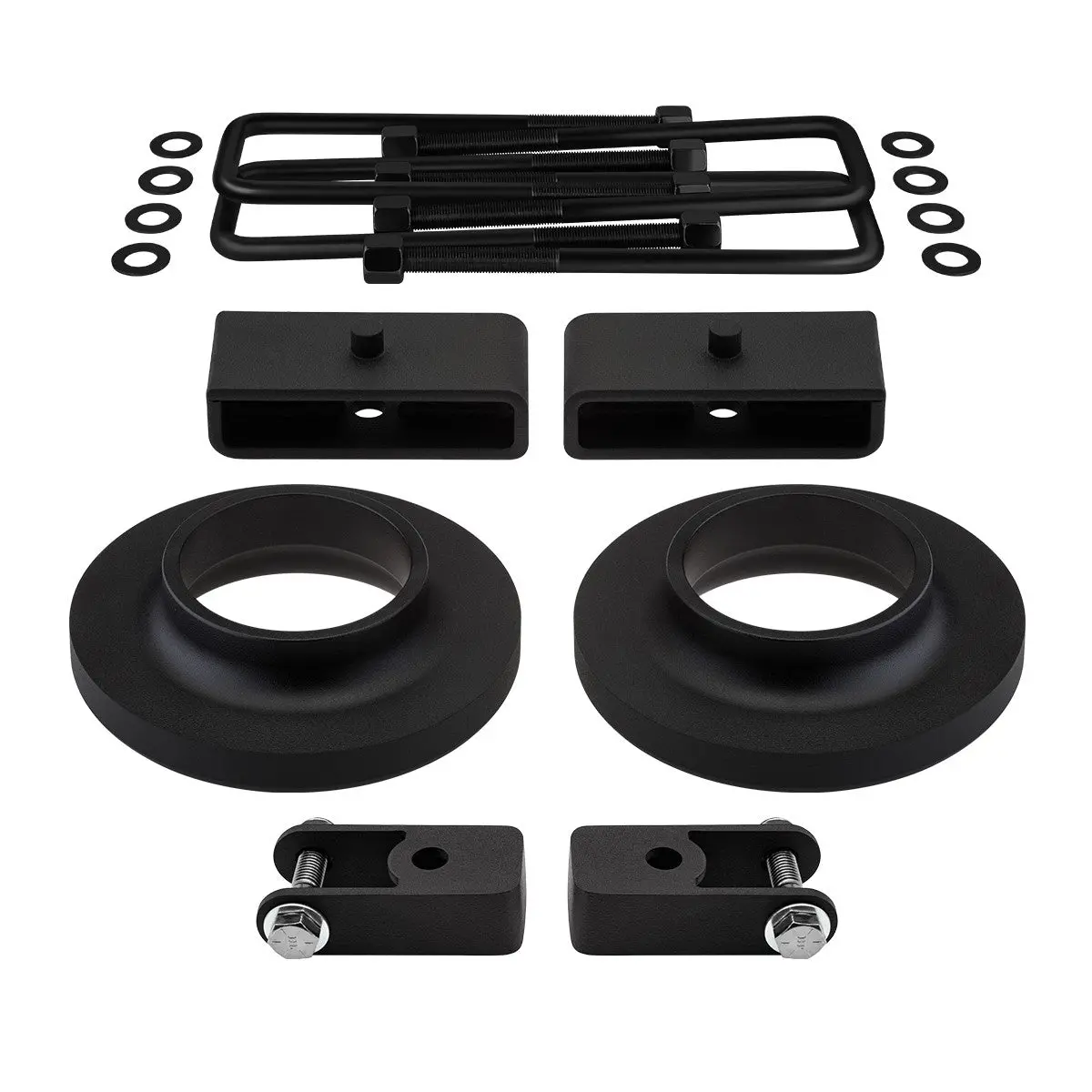 2003-2017 Gmc Savana 1500 2500 3500 2Wd Van Full Suspension Lift Kit With Rear Shock Extenders 1