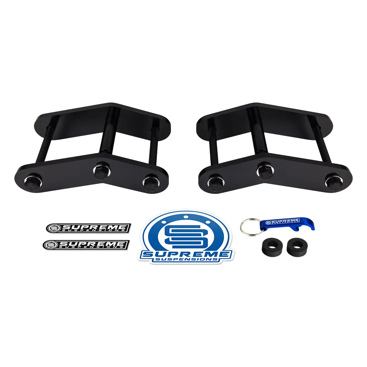 1987-1995 Jeep Wrangler Yj Front Or Rear 1.25" Lift Shackles Kit 2Wd 4Wd 1