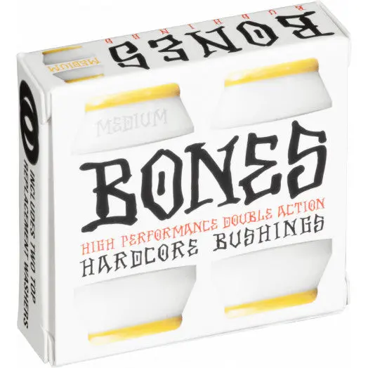 Bones Wheels Bushing Medium White Pack 1