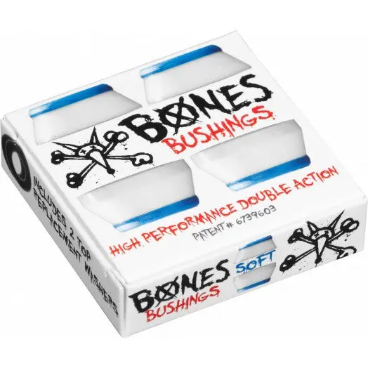 Powell Peralta Bones Skateboard Bushings - Soft White 1