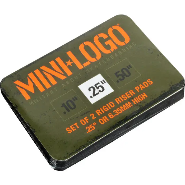 Mini Logo Riser Pads 1/4 Inch 1