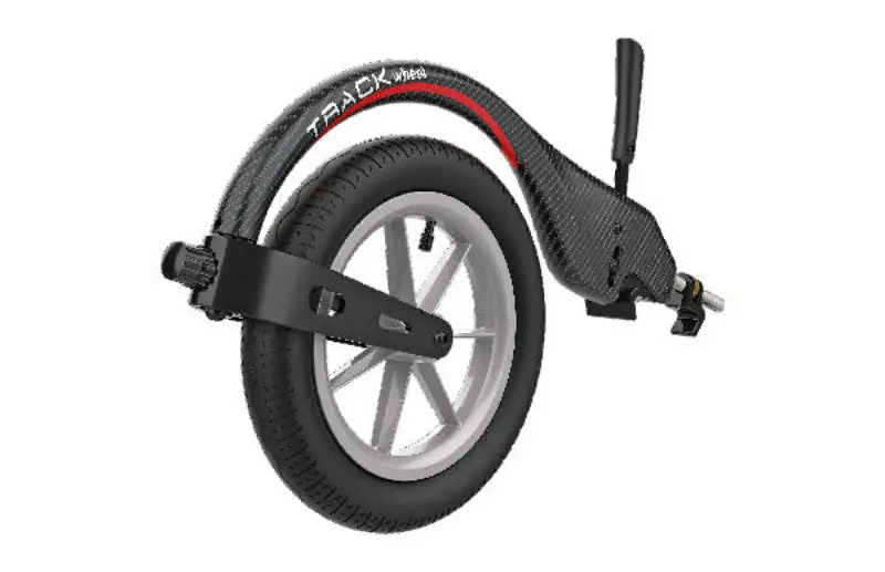 Track Wheel Attachment - Carbon Fibre 1