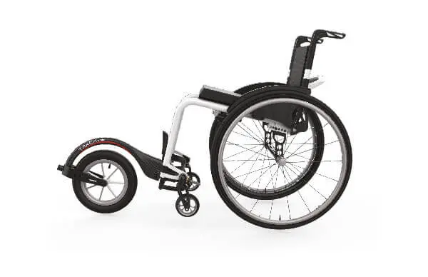 Track Wheel Attachment - Carbon Fibre 3