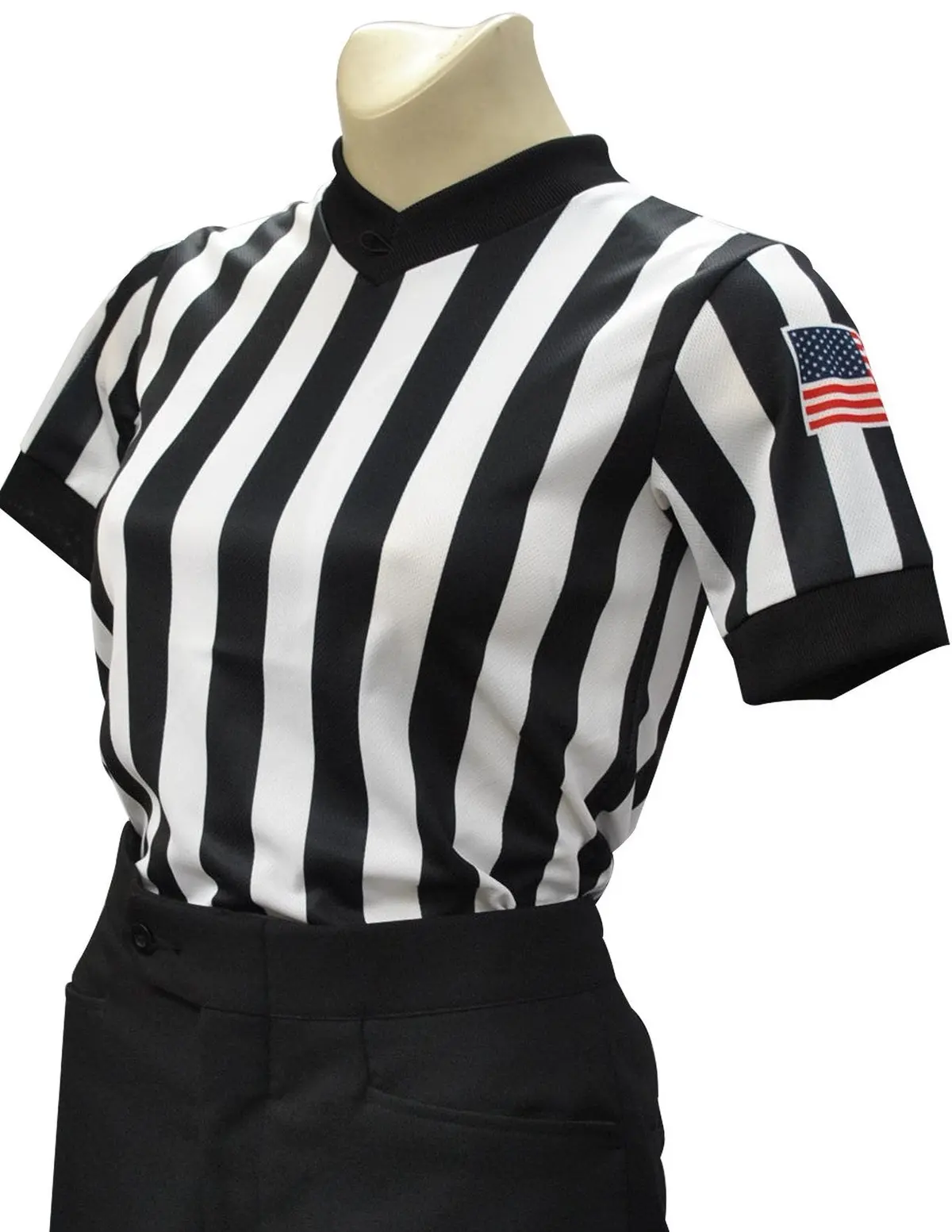 Womens Smitty Body Flex V-Neck Shirt 1