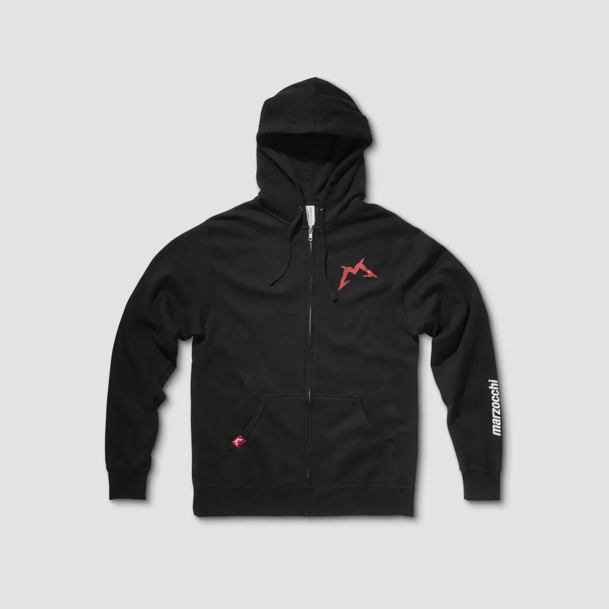 Marzocchi Zip Hoodie Black 1