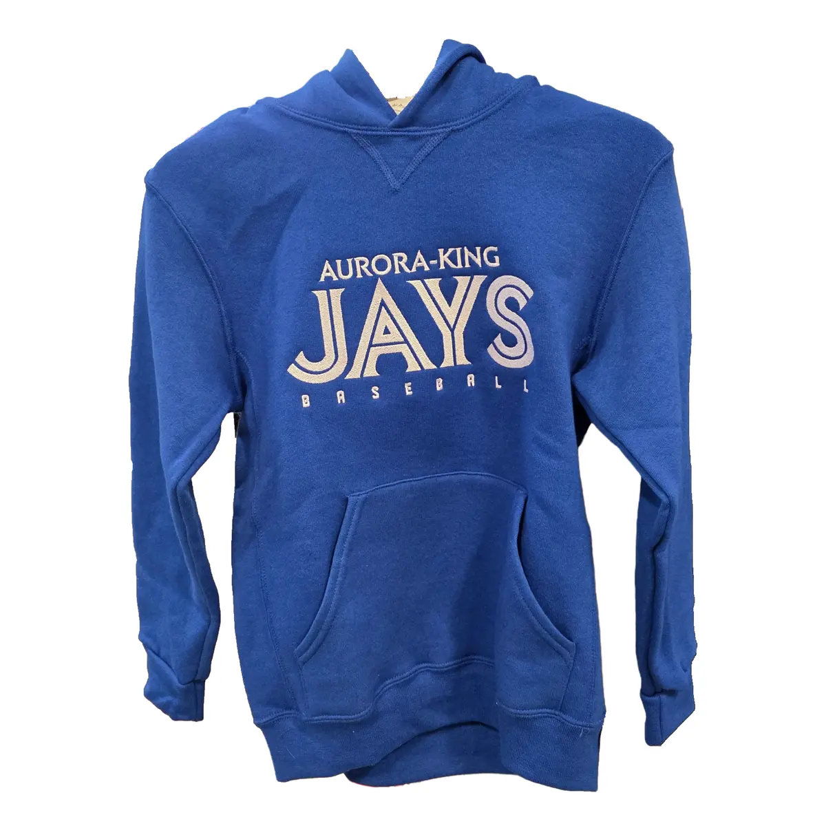 Aurora-King Jays Russell Dri-Power Fleece Hoodie | Embroidered Logo 1