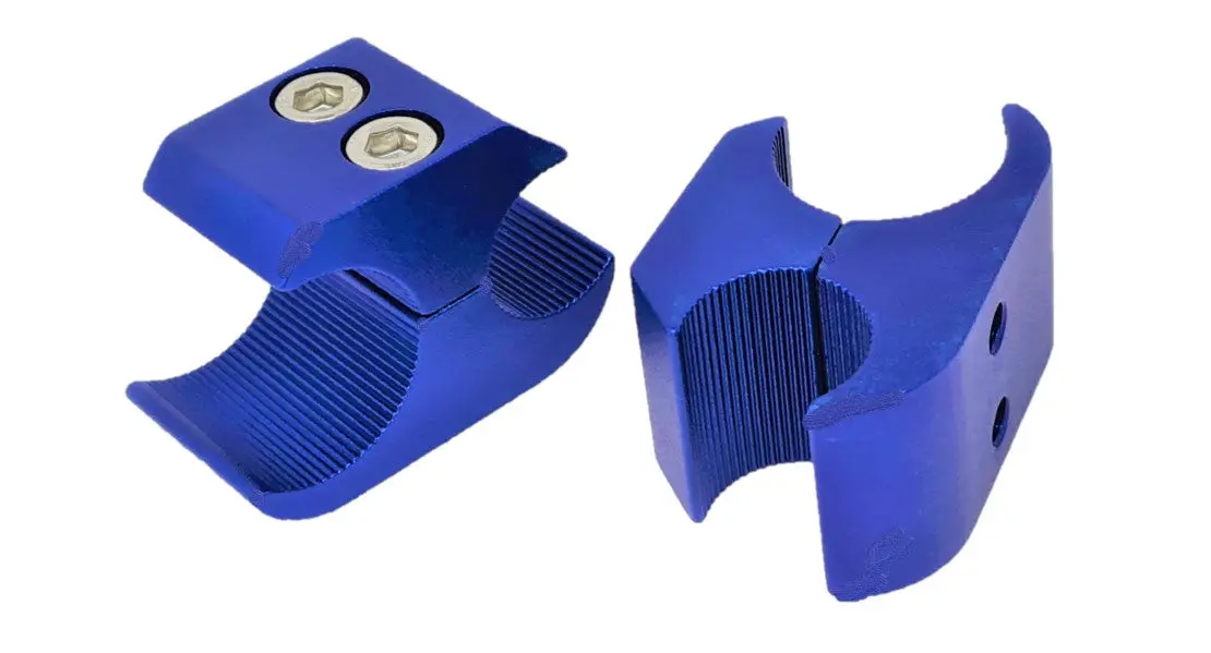 Mounting Clamps For Scissor Brakes On Manual Wheelchairs 3 Colours Available. 6