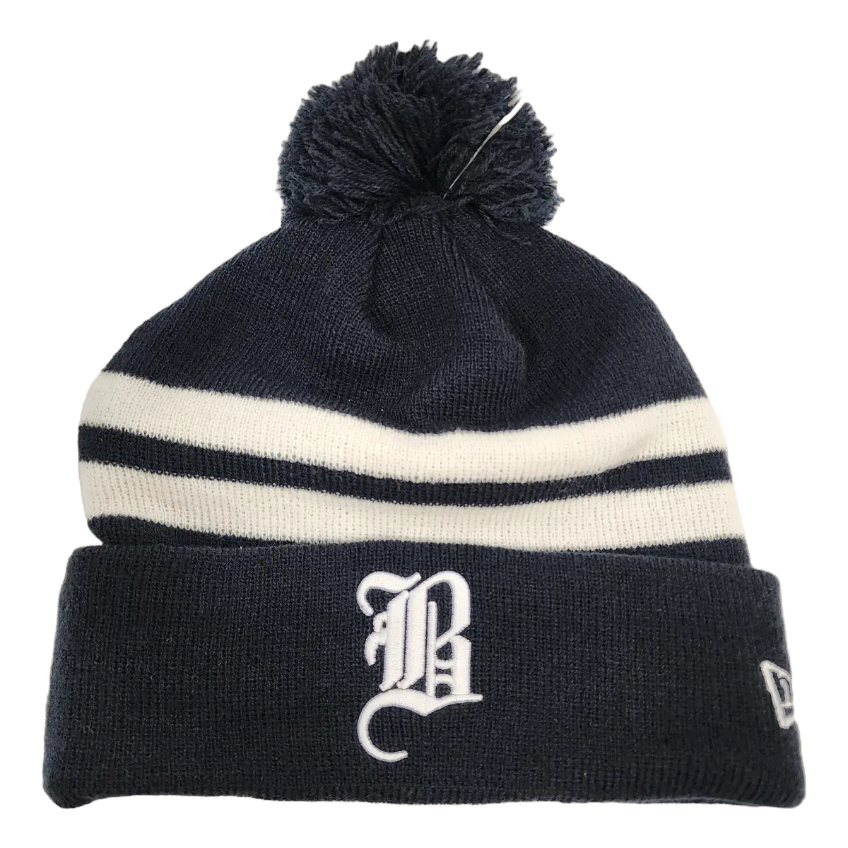 New Era Pom Pom Toque - Bradford Tigers - Navy 1