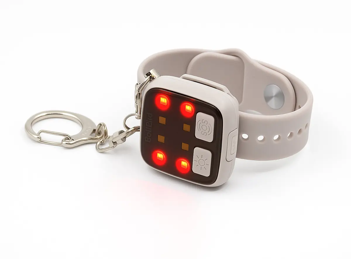 Bellbird 3-In-1 Personal Alarm 130Db 1