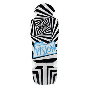 Vision Original Vision "Gator" Reissue Skateboard Deck - White Black 1