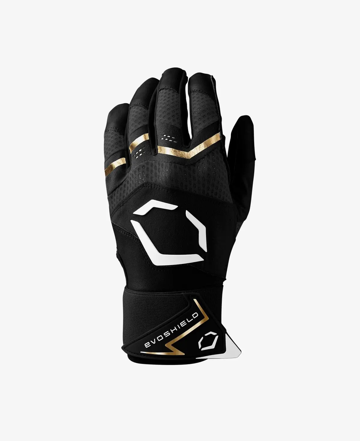 Evoshield Carbyne With Strap Black Batting Gloves - Adult 1