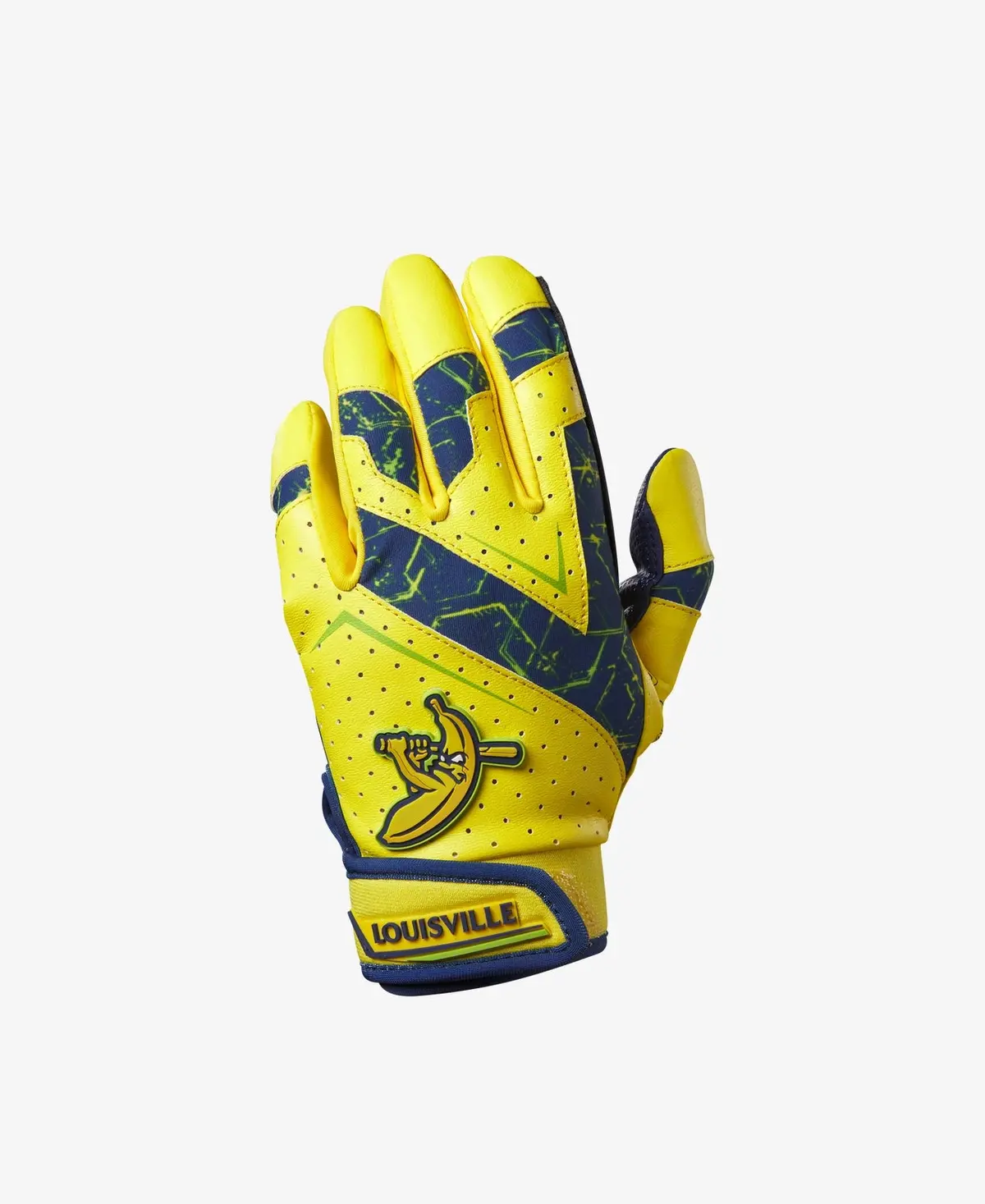 Louisville Slugger Savannah Bananas Genuine V2 Batting Gloves | Youth 1