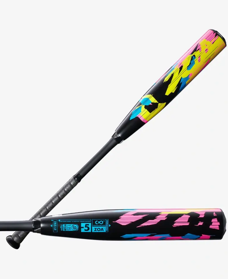 Demarini 2022 Zoa Glitch (-5) Baseball Bat 1