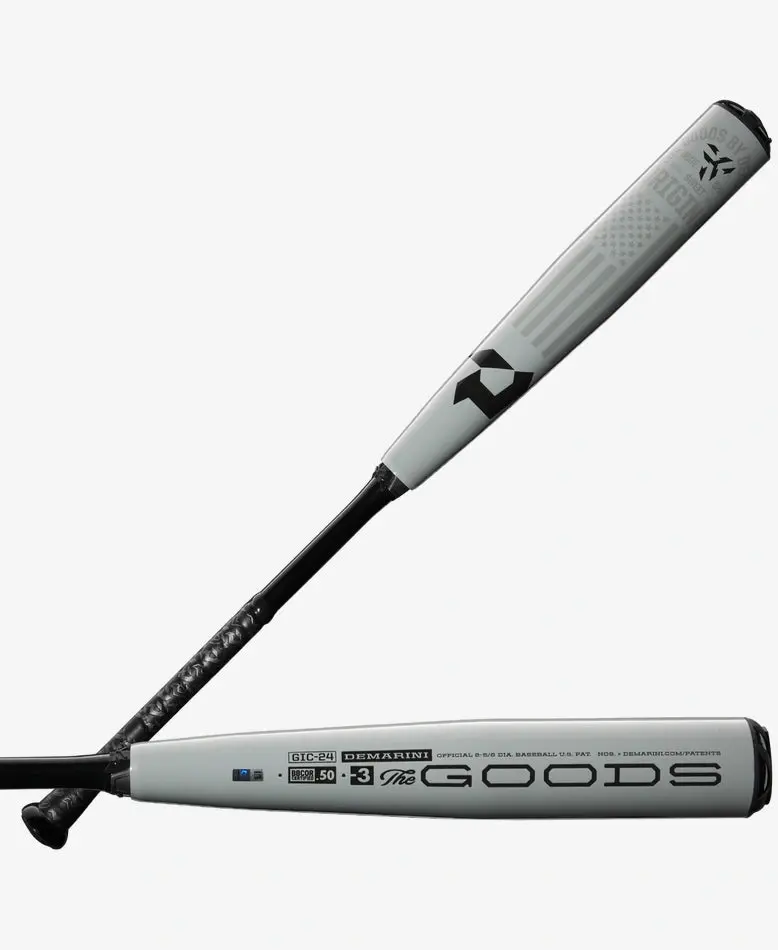 Demarini 2024 The Goods - Two Piece Bbcor (-3) - Baseball Bat 1