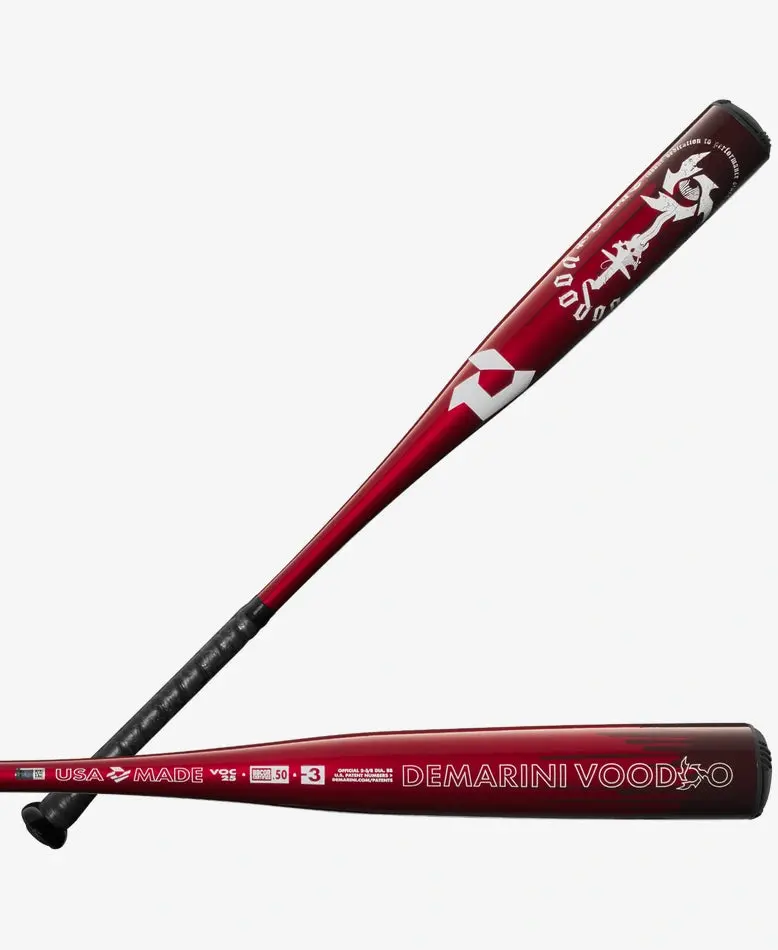 Demarini 2025 Voodoo One Piece Bbcor (-3) - Baseball Bat 1