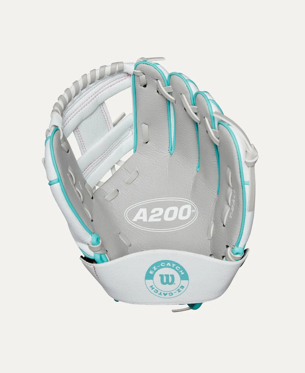 Wilson A200™ Ez Catch™ White 10” T-Ball Glove 1