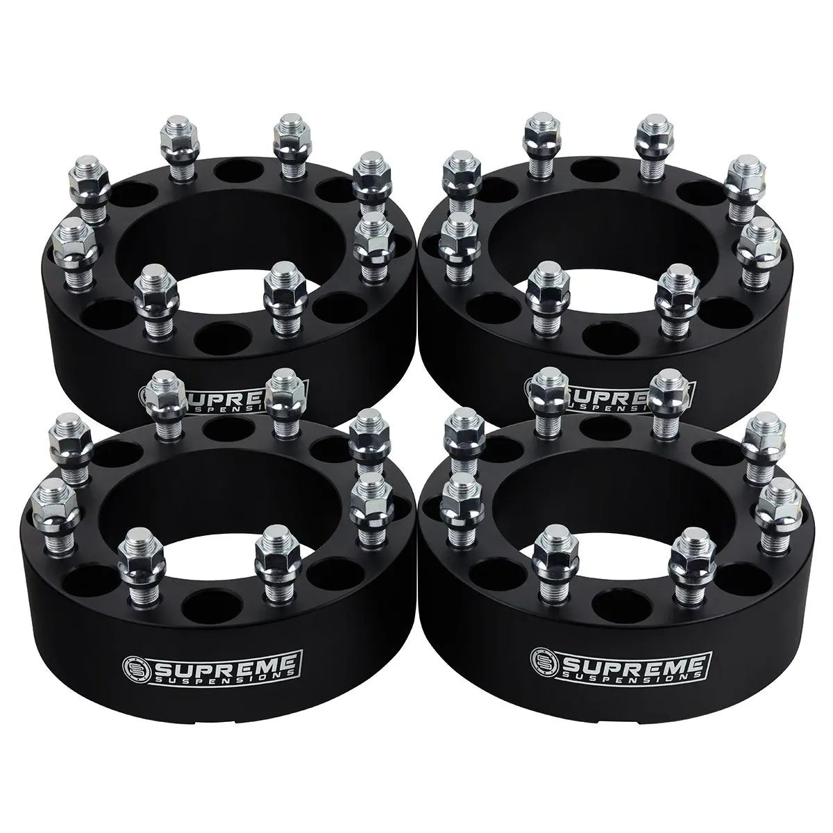 2003-2009 Hummer H2 2Wd 4Wd Lug Centric 8X165.1 Wheel Spacers 130Mm Center Bore 1