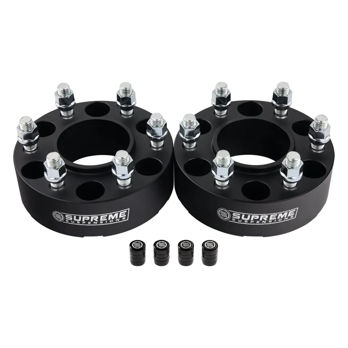 Wheel Spacers 2015-2022 Ford F150 6X135mm / Studs: M14x1.5 4Pc Kit 4X2 4X4 2