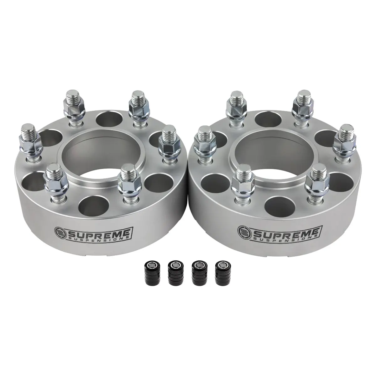 Wheel Spacers 2015-2022 Ford F150 6X135mm / Studs: M14x1.5 4Pc Kit 4X2 4X4 4