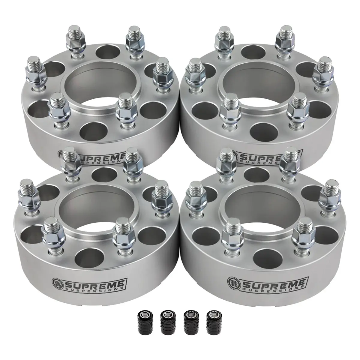 Wheel Spacers 2015-2022 Ford F150 6X135mm / Studs: M14x1.5 4Pc Kit 4X2 4X4 4
