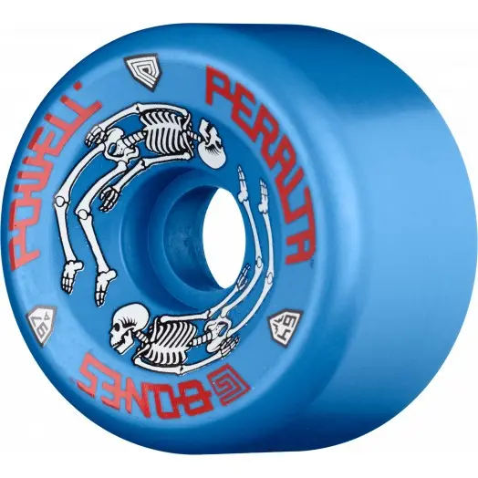 Powell Peralta G-Bones Skateboard Wheels 64Mm 97A - Blue (4 Pack) 1